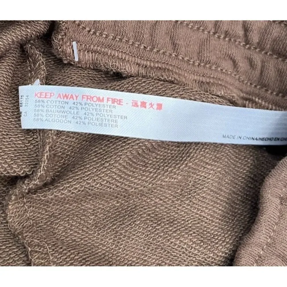 Urban Outftters Out from Under Ladies Medium V Waist Brown Shorts Pull On NWT